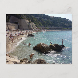 Küste von Villefranche Postkarte
