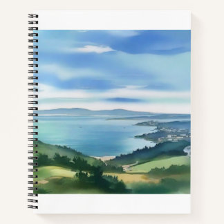 Küsten-Aquarell Notizbuch