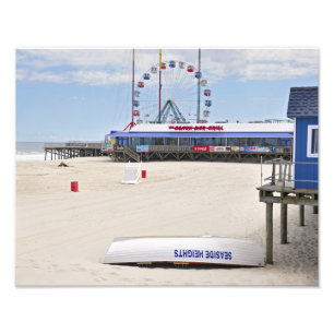 Küsten-Höhen, NJ. Strand Fotodruck
