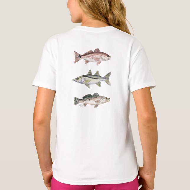 Küsten- Knall ~ bernsteinfarbiger Marinesoldat T-Shirt (Rückseite)