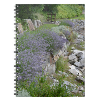 Küsten-Lavendel-Weg-Zeitschrift Notizblock