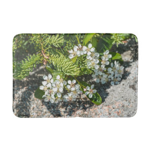 Küsten-Maine-Wildblumen-Blumen-Badematte Badematte