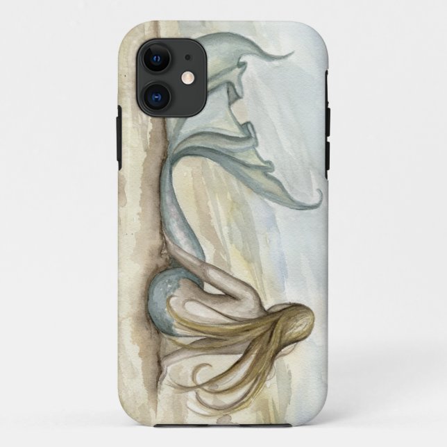 Küsten-Meerjungfrau-Telefon-Kasten Camilles Case-Mate iPhone Hülle (Rückseite)