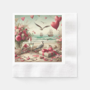 Küsten-/Nautikaltag Serviette