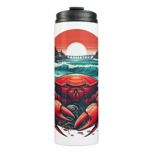 Küsten-/nautische Maine-Krabbe Thermosbecher