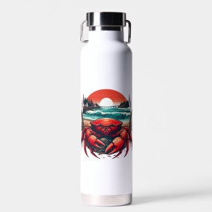 Küsten-/nautische Maine-Krabbe Trinkflasche