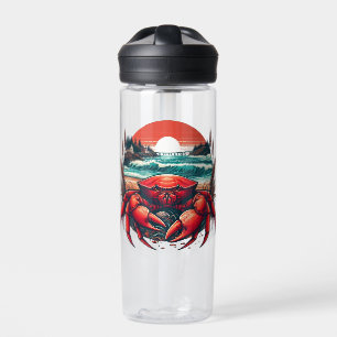 Küsten-/nautische Maine-Krabbe Trinkflasche
