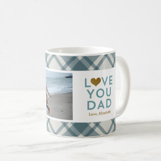 Küsten-Plaid Kaffeetasse