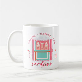 Küsten-Sardinen im italienischen Stil Kaffeetasse