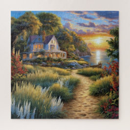 Küsten-Sonnenuntergang Serenity