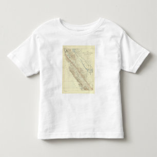 Küsten-Strecken, die San- Andreasriß zeigen Kleinkind T-shirt