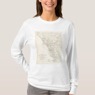 Küsten-Strecken-Mitte Kalifornien T-Shirt
