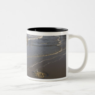 Küstenansichten, Bandon, Oregon Zweifarbige Tasse