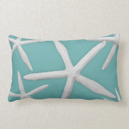 Küstenartmodischer Starfish-Blau-Strand Lendenkissen
