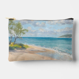 Küstenbrise Fine Art Stranddruck Zubehörtasche