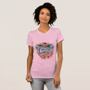 Küstencowgirl-T-Shirt T-Shirt