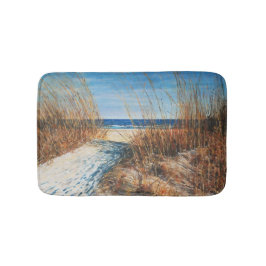 Küstendekoration Sand Dunes Beach Art | Bath Mat Badematte