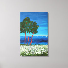 Küstengebiet der Bretagne Leinwanddruck