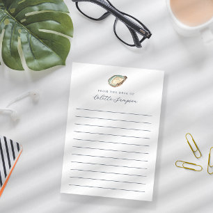 Küstengewässer Oyster Personalisiert Liner Post-it Klebezettel