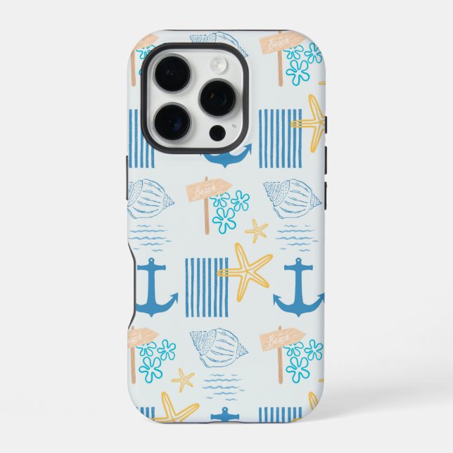 Küstengrün iPhone 16 Pro Hülle (Rückseite)