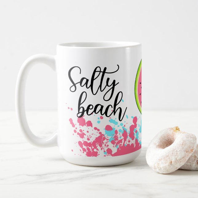 küstenInspiriert Kaffeetasse (Mit Donut)