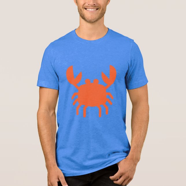 Küstenklaue Tri-Blend Shirt (Vorderseite)