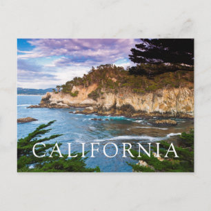 Küstenklippenlandschaft Postkarte