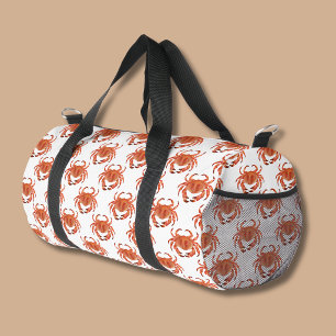 Küstenkrabbenmuster Duffle Bag