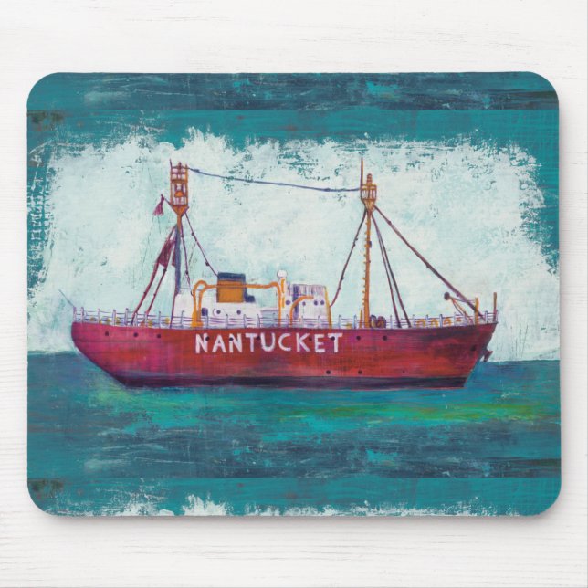 Küstenkunst| Nantucket Lightship Mousepad (Vorne)