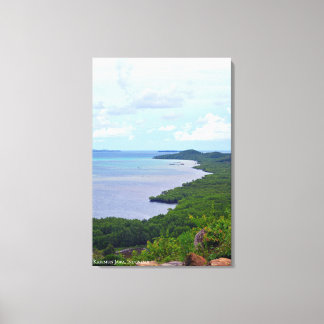 Küstenlandschaft Reisefotografie am Meer Leinwanddruck