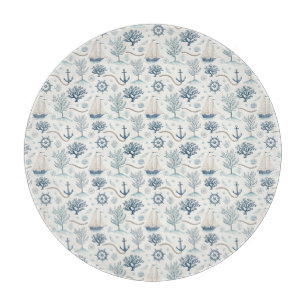 Küstenleben Ozeane Blau Schneidebrett