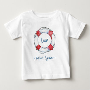 KüstenLiebe des zitat-  ist der beste Lebensrette Baby T-shirt