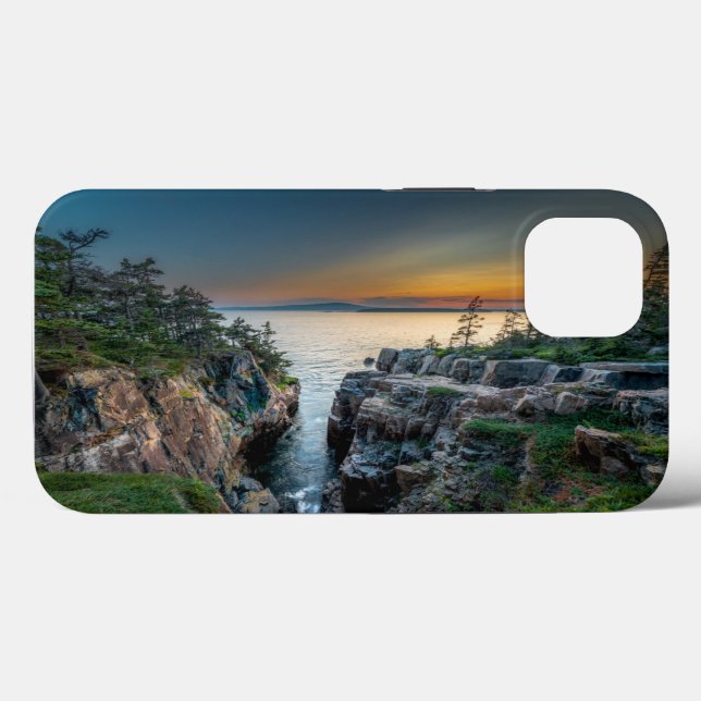 Küstenlinie | Acadia National Park, Maine Case-Mate iPhone Hülle (Rückseite (Horizontal))