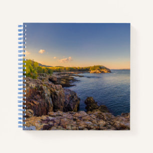 Küstenlinie Acadia National Park, Schooner Head Notizbuch