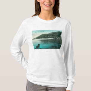Küstenlinie-Ansicht von SüdSausalitoSausalito, CA T-Shirt