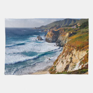 Küstenlinie   Big Sur, Kalifornien Geschirrtuch