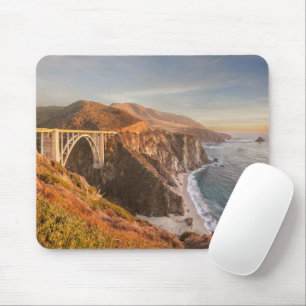 Küstenlinie   Bixby Bridge, Big Sur California Mousepad