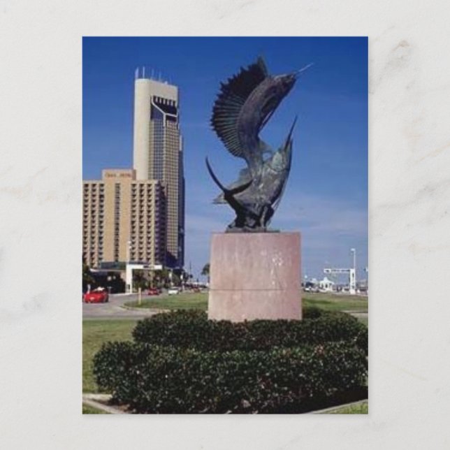 Küstenlinie-Boulevard, Corpus Christi, TX Postkarte (Vorderseite)