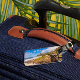 Küstenlinie   Cook's Chasm, Yachats, Oregon Gepäckanhänger