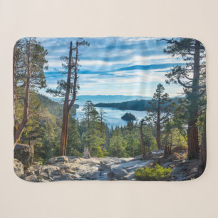 Küstenlinie Emerald Bay, Lake Tahoe, Kalifornien Sherpadecke