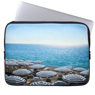 Küstenlinie Französische Riviera, Nizza, Frankre Laptopschutzhülle