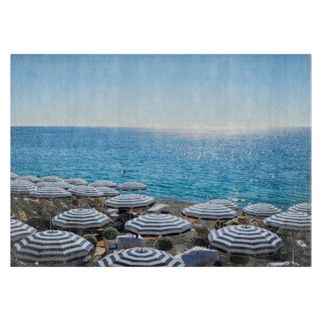 Küstenlinie | Französische Riviera, Nizza, Frankre Schneidebrett (Vorderseite)