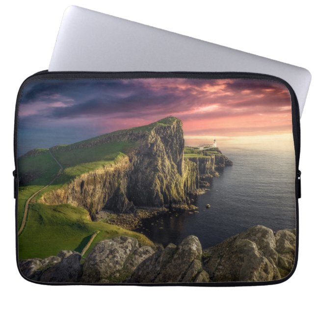 Küstenlinie | Insel Skye, Schottland Laptopschutzhülle (Vorderseite)