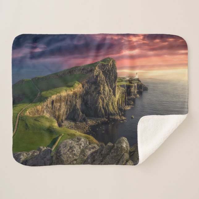 Küstenlinie | Insel Skye, Schottland Sherpadecke (Vorderseite (Horizontal))
