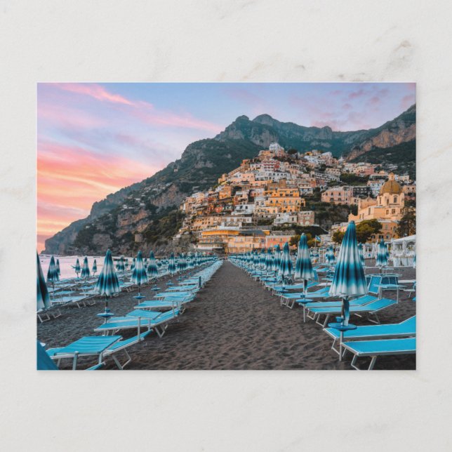 Küstenlinie | Kampanien, Italien Postkarte (Vorderseite)