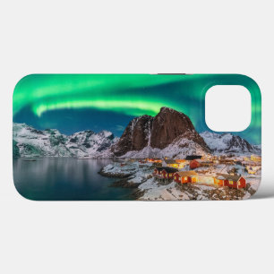 Küstenlinie   Lofoten Islands, Hamnoy, Norwegen Case-Mate iPhone Hülle