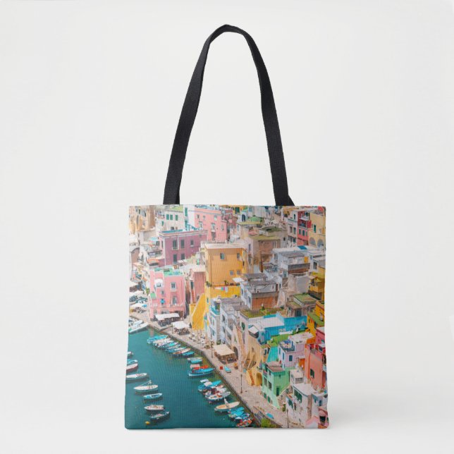 Küstenlinie | Neapel Italien Tasche (Vorderseite)