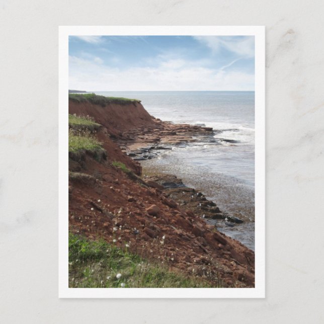 Küstenlinie, PEI Postkarte (Vorderseite)