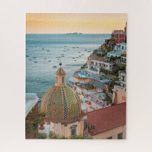 Küstenlinie | Positano, Amalfi Coast, Italien (Vertikal)