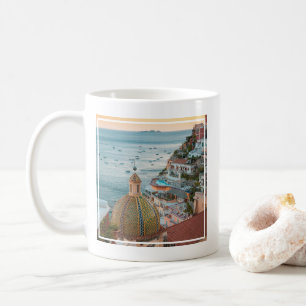Küstenlinie   Positano, Amalfi Coast, Italien Kaffeetasse